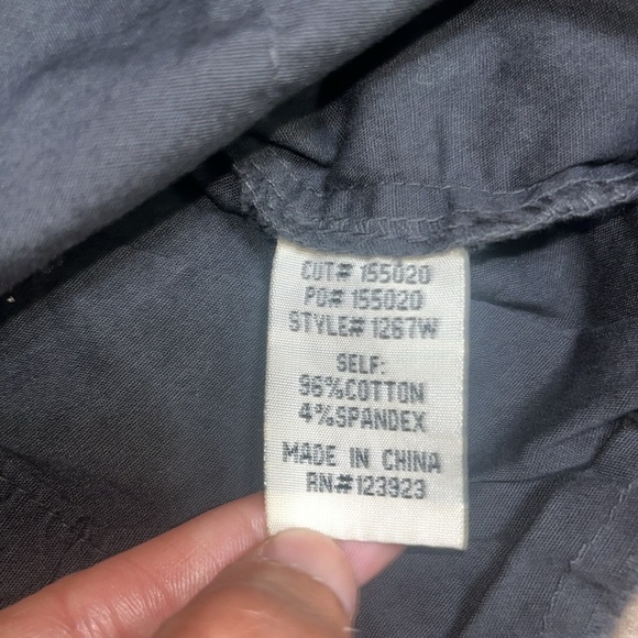 XCVI Wearables Raw Edge Poplin Lightweight Safari Jacket Black Small - Picture 8 of 8